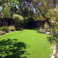 Fake Grass Pima, Arizona Landscape Rock, Backyard Makeover