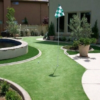 Faux Grass Queen Valley, Arizona Landscape Design, Beautiful Backyards