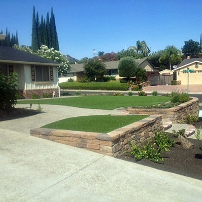 Fake Grass Carpet Village of Oak Creek (Big Park), Arizona Roof Top, Front Yard Design