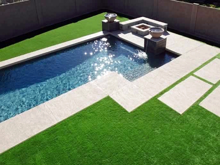 Artificial Grass Carpet McNary, Arizona Landscape Rock, Backyard Designs