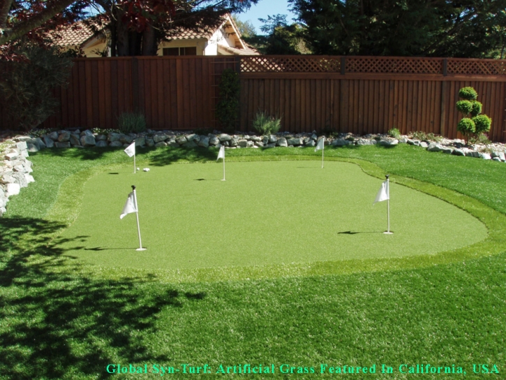 Artificial Grass Carpet Tanque Verde, Arizona Putting Green Flags, Small Backyard Ideas