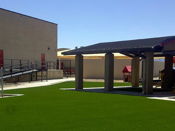 Fake Grass Stanfield, Arizona Paver Patio, Commercial Landscape