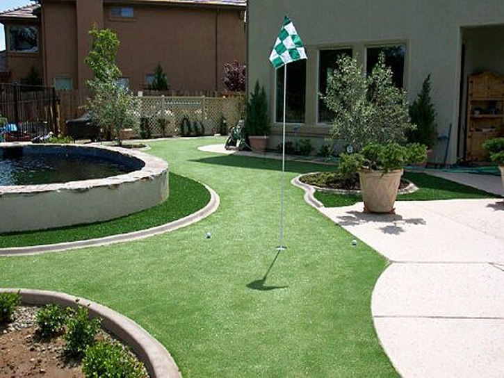 Faux Grass Queen Valley, Arizona Landscape Design, Beautiful Backyards