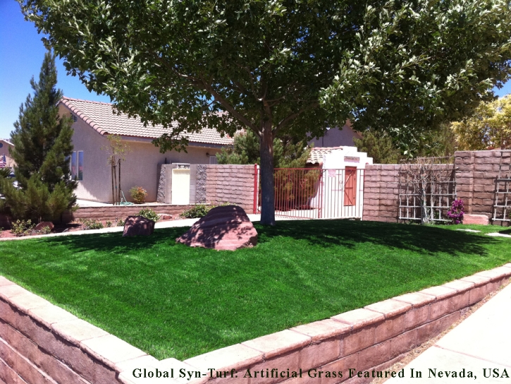 Plastic Grass Willow Canyon, Arizona Landscape Design, Front Yard Landscaping